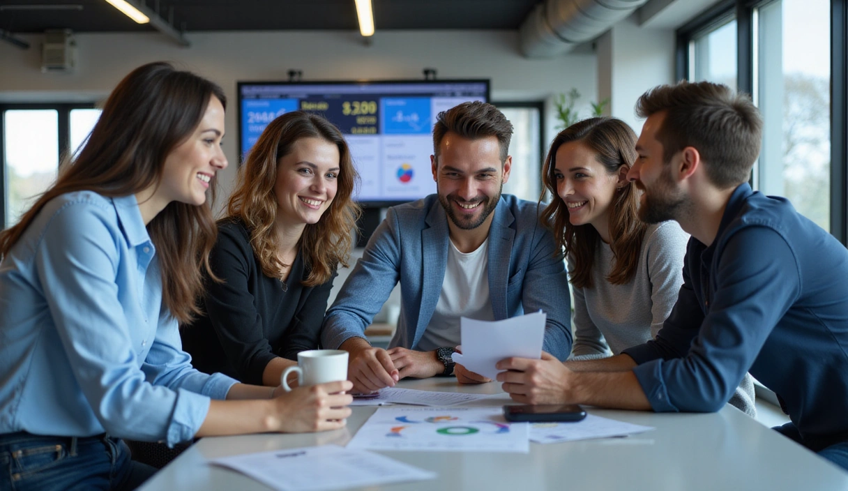 Equipo de ShoeqLay trabajando en estrategias SEO